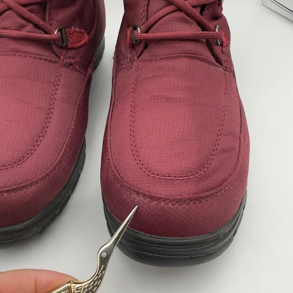 Kamik Brooklyn Womens 11 Winter Snow Boots Burgundy Waterproof DriDefense Tech